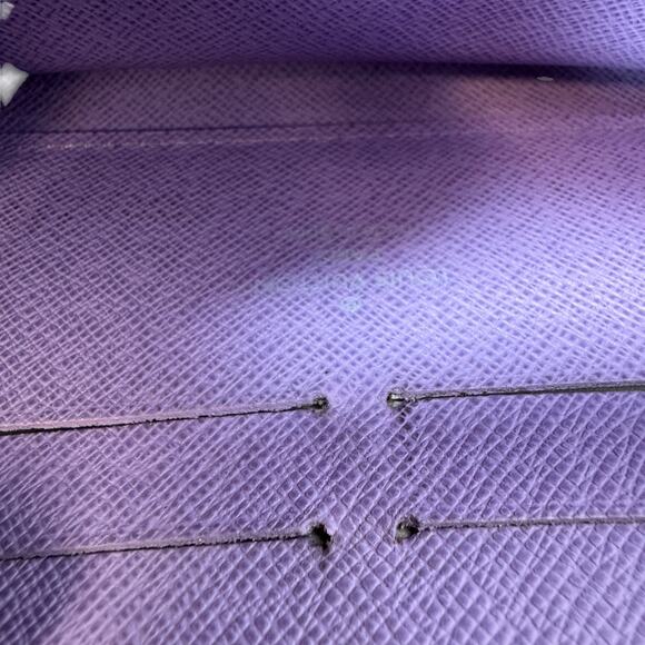 Louis Vuitton Murakami Wallet Multicolor Monogram Vintage Long Zippy Noir Purple - Picture 10 of 14